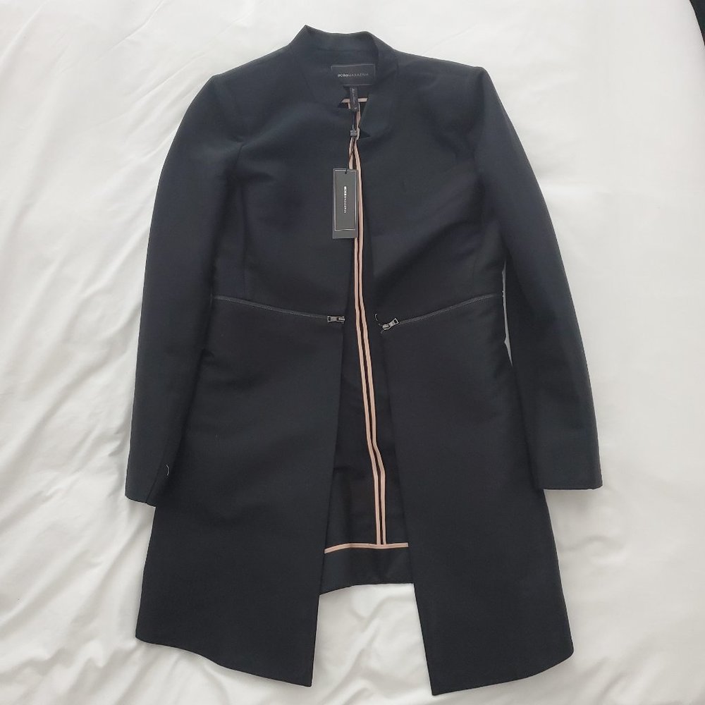 BCBGMaxAzria Arelia Long Blazer